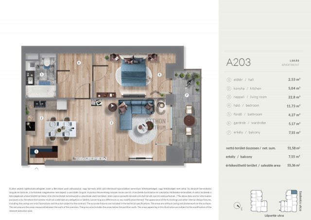 Eladó téglalakás, Budapesten, XIII. kerületben 96.99 M Ft