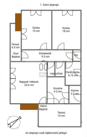 Eladó családi ház, Tápiószelén 74.9 M Ft, 4 szobás