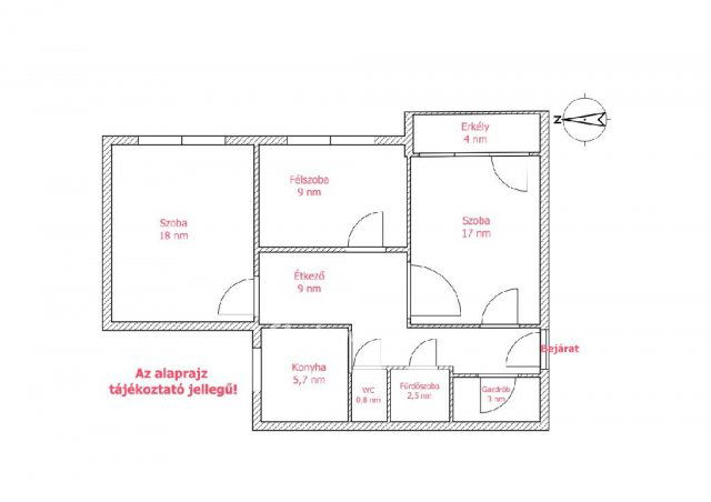 Eladó panellakás, Budapesten, X. kerületben 69.9 M Ft, 2+1 szobás