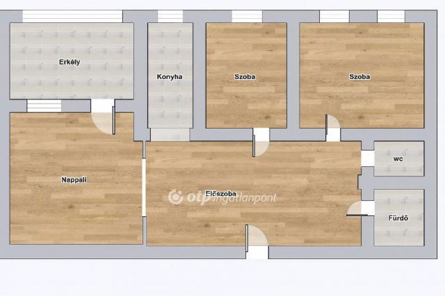 Eladó panellakás, Budapesten, IV. kerületben 93 M Ft, 2+1 szobás