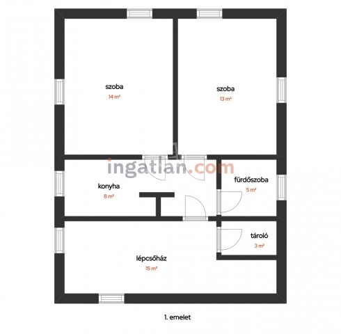 Eladó családi ház, Érden 95 M Ft, 3+1 szobás
