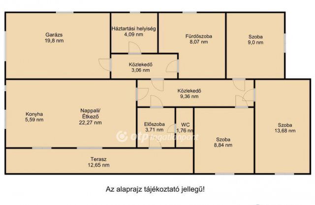 Eladó családi ház, Debrecenben 90 M Ft, 2+2 szobás