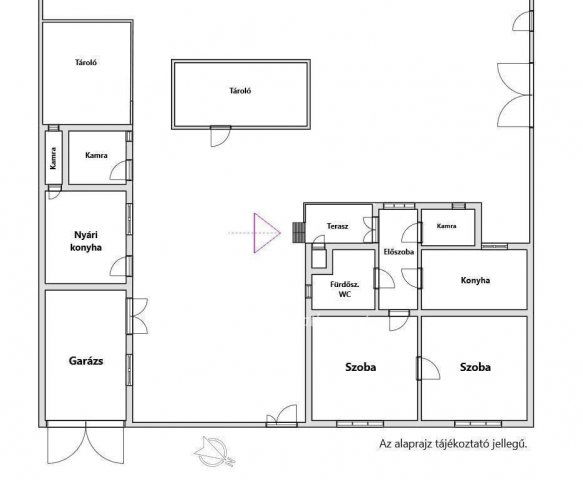 Eladó családi ház, Szegeden 69 M Ft, 2 szobás