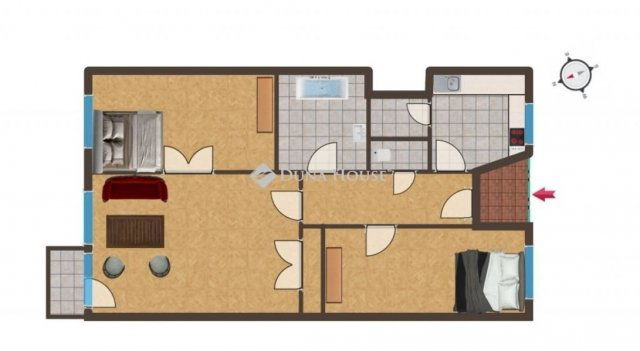 Eladó téglalakás, Budapesten, XI. kerületben 73.49 M Ft
