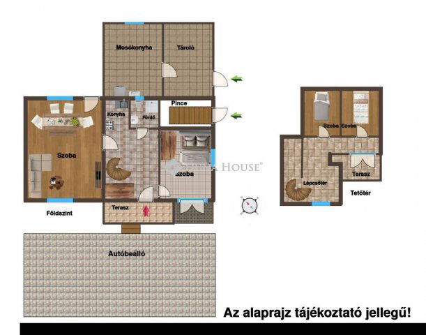 Eladó mezogazdasagi ingatlan, Monoron 54.8 M Ft, 4 szobás
