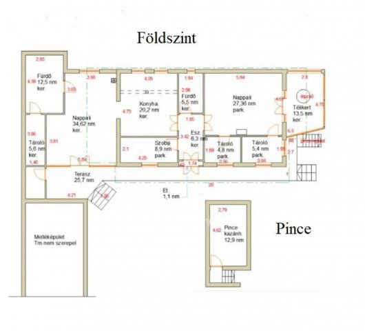 Eladó családi ház, Dunaharasztin 79.9 M Ft, 2+3 szobás
