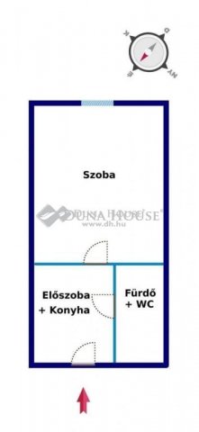 Eladó panellakás, Kecskeméten 24 M Ft, 1 szobás