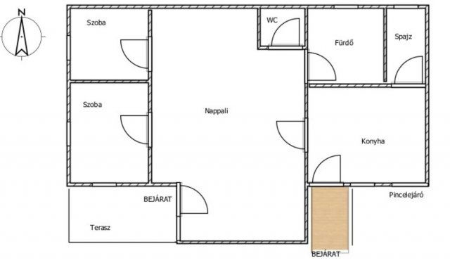 Eladó családi ház, Bugacon 78 M Ft, 3 szobás
