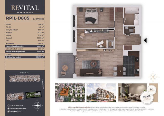 Eladó téglalakás, Budapesten, XI. kerületben, Fehérvári úton