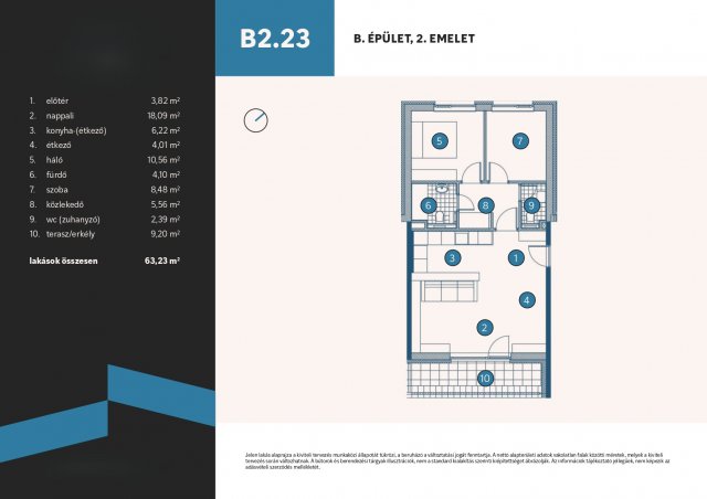 Eladó téglalakás, Vámosszabadin 63.75 M Ft, 1+2 szobás