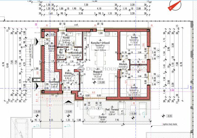 Eladó téglalakás, Gyömrőn 79.8 M Ft, 3 szobás