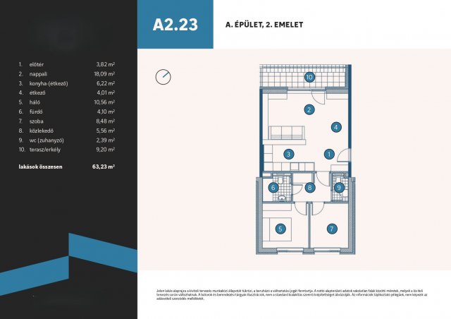 Eladó téglalakás, Vámosszabadin 63.75 M Ft, 1+2 szobás