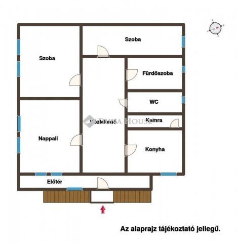 Eladó családi ház, Monoron 74.5 M Ft, 3 szobás