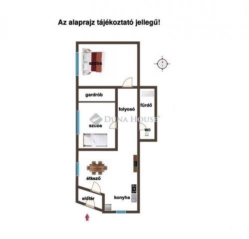 Eladó téglalakás, Budapesten, XX. kerületben 59 M Ft, 2 szobás
