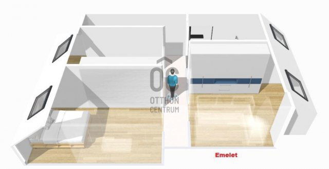 Eladó sorház, Vácon 125 M Ft, 4 szobás / költözzbe.hu