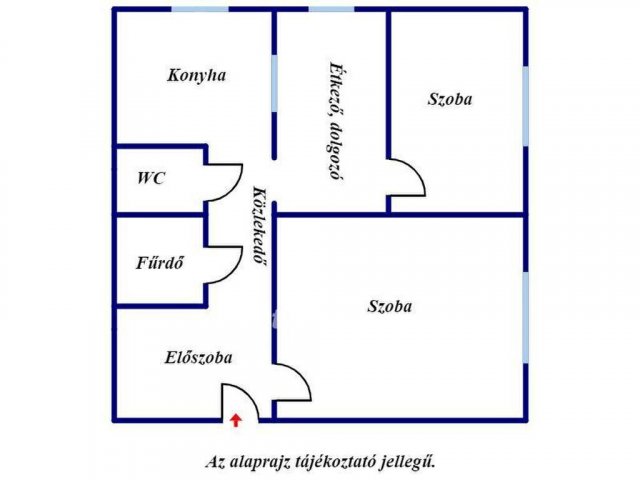 Eladó panellakás, Szegeden 57.9 M Ft, 2+1 szobás