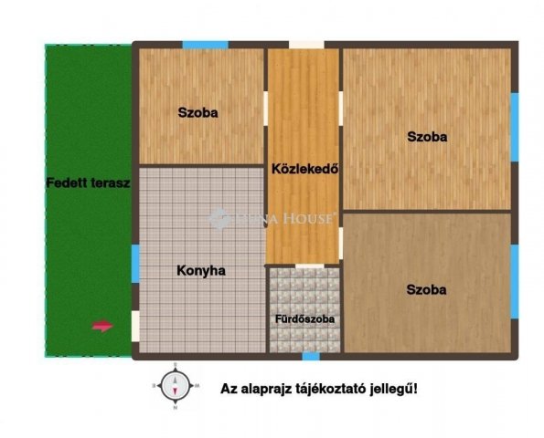 Eladó családi ház, Balmazújvárosban 53.9 M Ft, 4 szobás