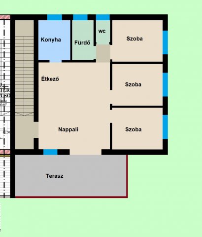 Eladó téglalakás, Cegléden 65 M Ft, 4 szobás