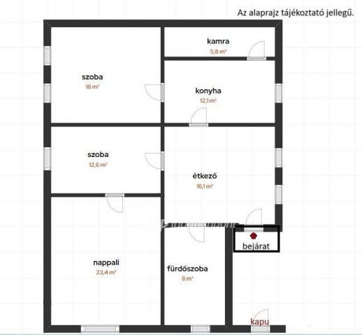 Eladó családi ház, Nagykőrösön 24 M Ft, 3 szobás