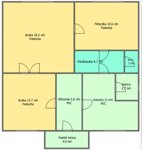 Eladó ikerház, Salgótarjánban 17 M Ft, 3 szobás