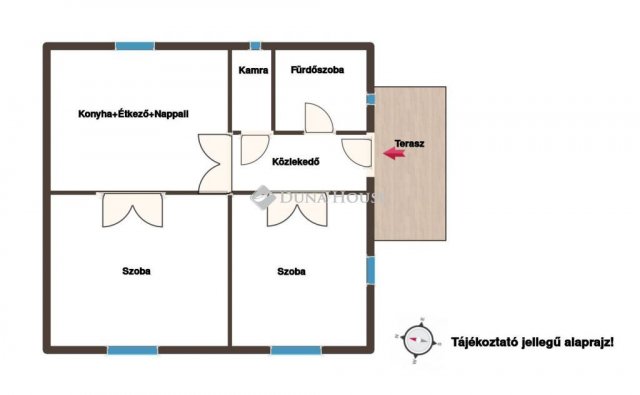 Eladó családi ház, Ceglédbercelen 49.5 M Ft, 3 szobás