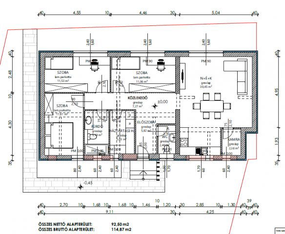 Eladó családi ház, Győrött 44.99 M Ft, 3 szobás