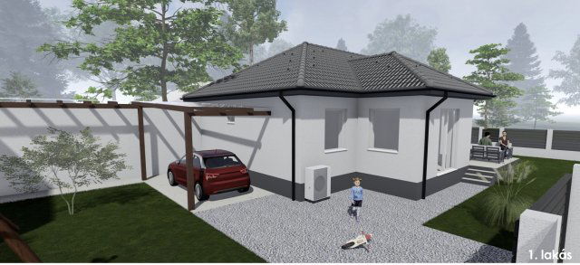 Eladó családi ház, Ráckeresztúron 72.9 M Ft, 3 szobás