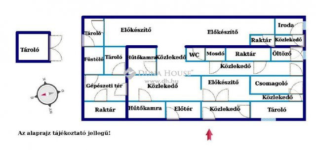 Eladó üzlethelyiség, Pándon 20 M Ft / költözzbe.hu