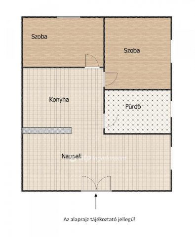 Eladó nyaraló, Dömsödön 38 M Ft, 1+2 szobás
