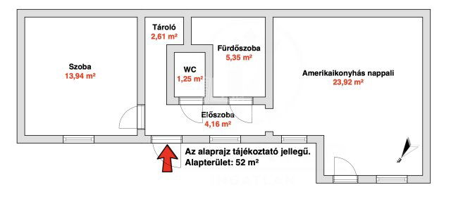 Eladó téglalakás, Budapesten, XIX. kerületben 72.5 M Ft