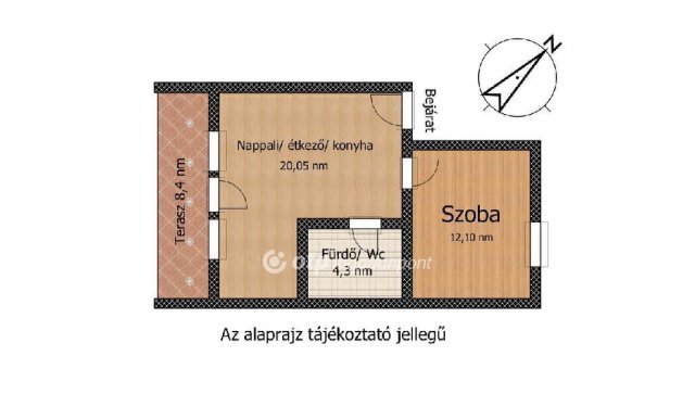 Eladó téglalakás, Szigetszentmiklóson 63.9 M Ft, 2 szobás