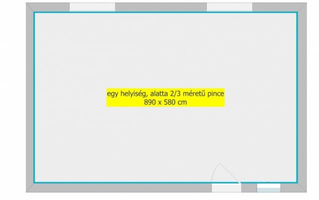 Eladó családi ház, Vizsláson 7.3 M Ft, 2 szobás