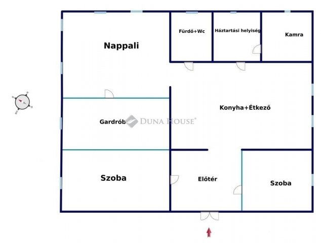 Eladó családi ház, Monoron 50 M Ft, 4 szobás