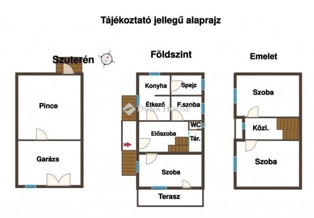 Eladó családi ház, Ócsán 74.9 M Ft, 3 szobás