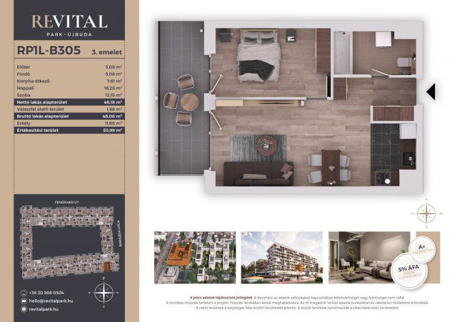 Eladó téglalakás, Budapesten, XI. kerületben, Fehérvári úton