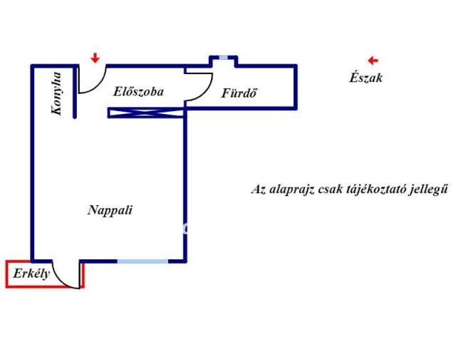 Kiadó téglalakás, albérlet, Budapesten, V. kerületben, 1 szobás