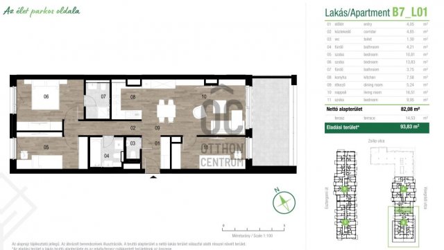 Eladó téglalakás, Budapesten, XIII. kerületben 192.487 M Ft