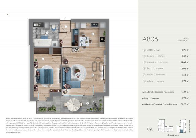 Eladó téglalakás, Budapesten, XIII. kerületben 95.99 M Ft
