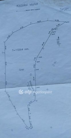 Eladó mezogazdasagi ingatlan, Tarjánon 38 M Ft
