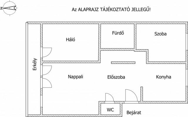 Eladó téglalakás, Budapesten, XVIII. kerületben 74.9 M Ft