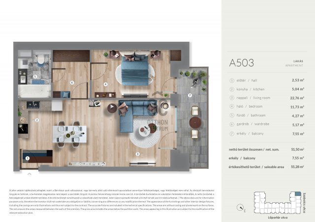 Eladó téglalakás, Budapesten, XIII. kerületben 101.49 M Ft