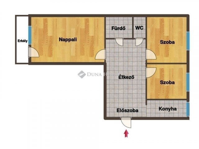 Eladó téglalakás, Kecskeméten 45.99 M Ft, 3 szobás