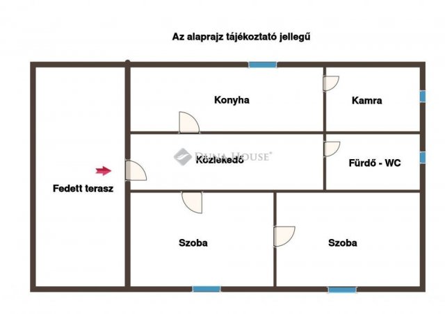 Eladó családi ház, Pusztakovácsin 14.99 M Ft, 2 szobás