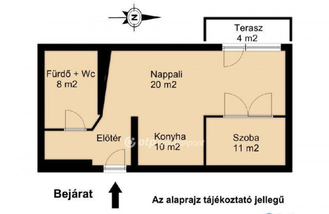 Eladó téglalakás, Budapesten, VIII. kerületben 76.5 M Ft