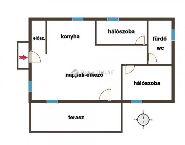 Eladó családi ház, Velemen 59.9 M Ft, 3 szobás