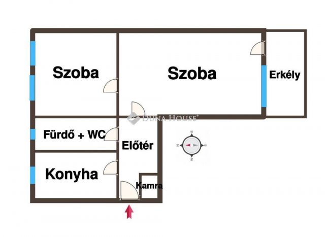 Eladó téglalakás, Kiskunfélegyházán 33.9 M Ft, 2 szobás
