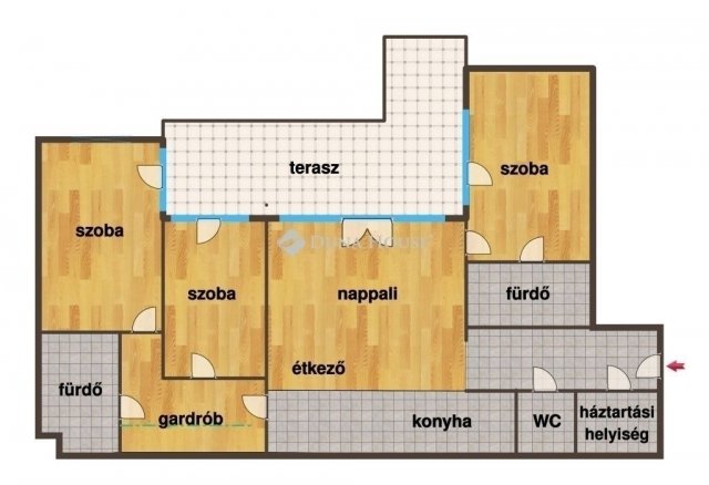 Eladó téglalakás, Budapesten, VII. kerületben 169 M Ft, 4 szobás