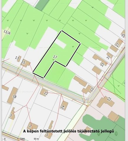 Eladó telek, Hernádon 15.5 M Ft / költözzbe.hu