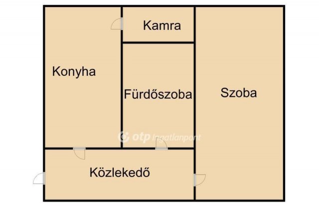 Eladó téglalakás, Nyíregyházán 31 M Ft, 1 szobás