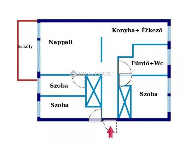 Kiadó téglalakás, albérlet, Szombathelyen 250 E Ft / hó